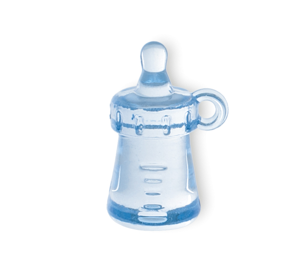 BAG 200 BIBERON AZZURRI H.32 MM