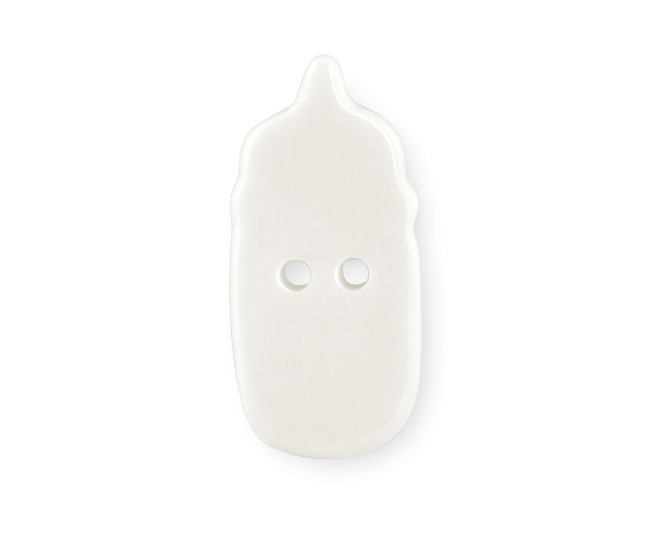 BOTTONE PORCELLANA BIBERON H.40 MM