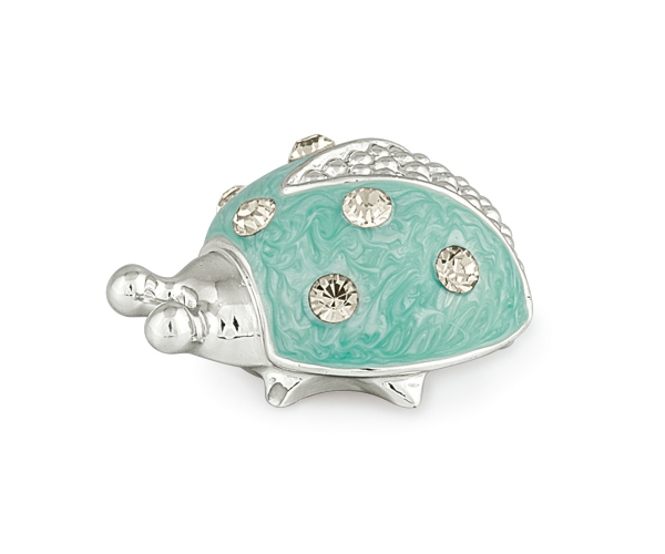 COCCINEL.ACQUA C/STRASS 53 MM