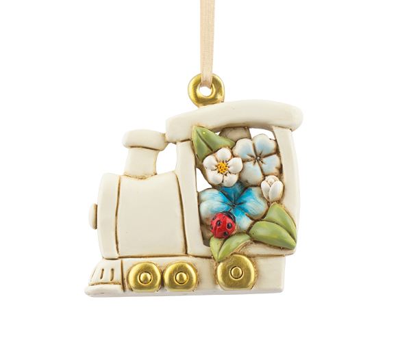 TRENO DA APP.AVORIO C/FIORI H.65 MM