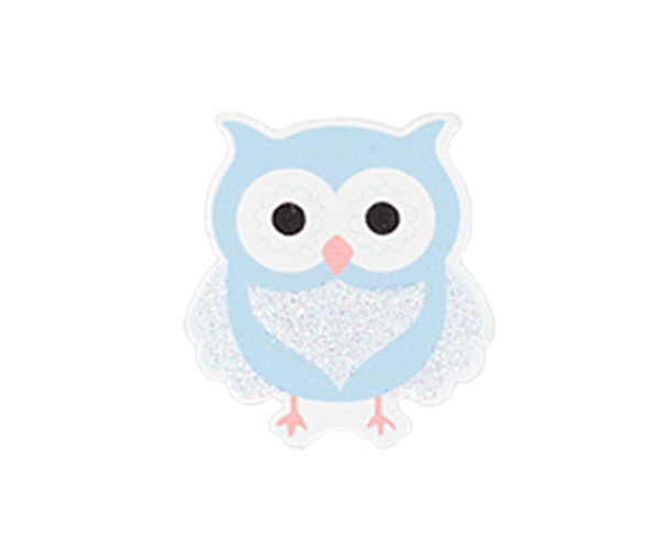 SET 24 STICKERS GUFI AZZURRI 35 MM