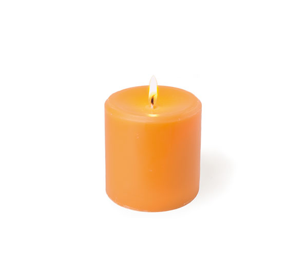 CERO SOIA ARANCIO D.70XH.75 MM