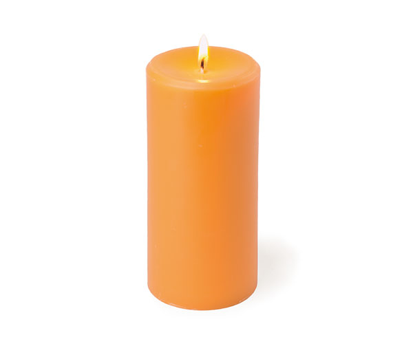 CERO SOIA ARANCIO D.70XH.150 MM