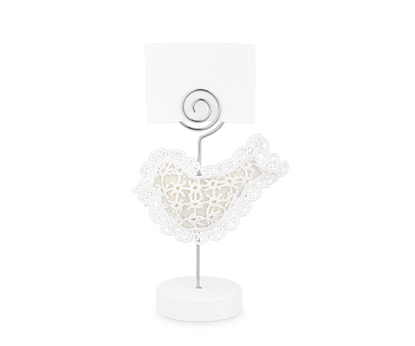 SEGNAPOSTO UCCELLINO MACRAME' H.130 MM