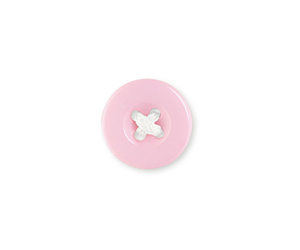 SET 6 BOTTONI ROSA STICKER 