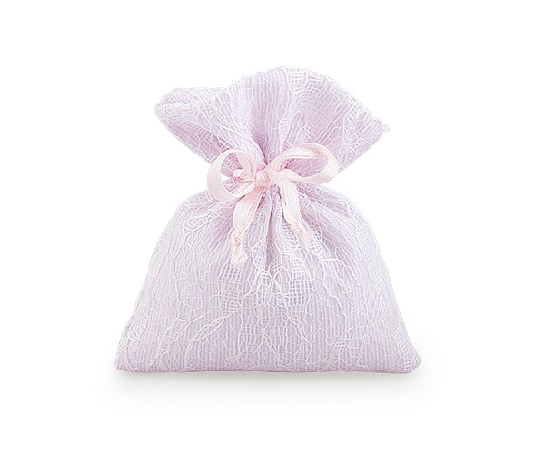 SACCHETTO ROSA 75X95 MM