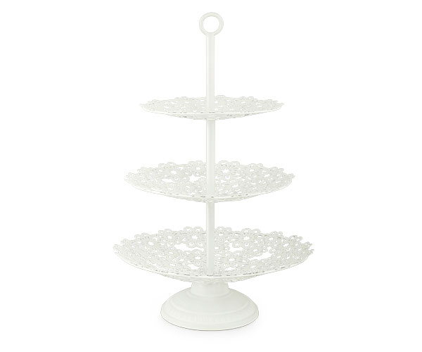 ALZATA 3 PIANI FIORI ø 220/320XH.470 MM