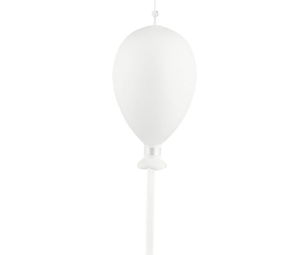 PALLONCINO VETRO BIANCO