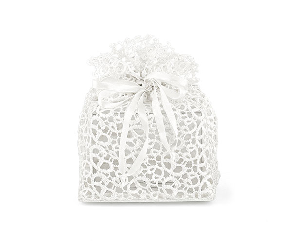 SACCO MACRAME' CON SCATOLA