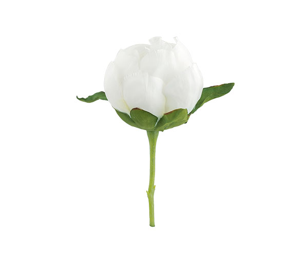 PICK BOCCIOLO PEONIA BIANCA ø 85 MM