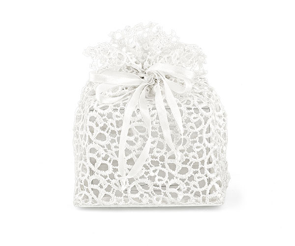SACCO MACRAME' CON SCATOLA PVC