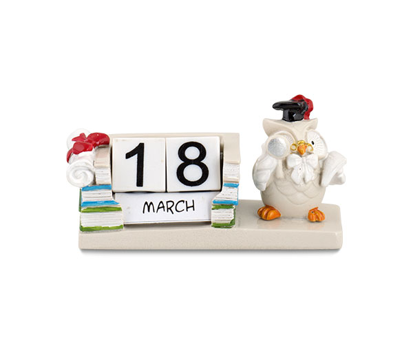 CALENDARIO CON GUFO