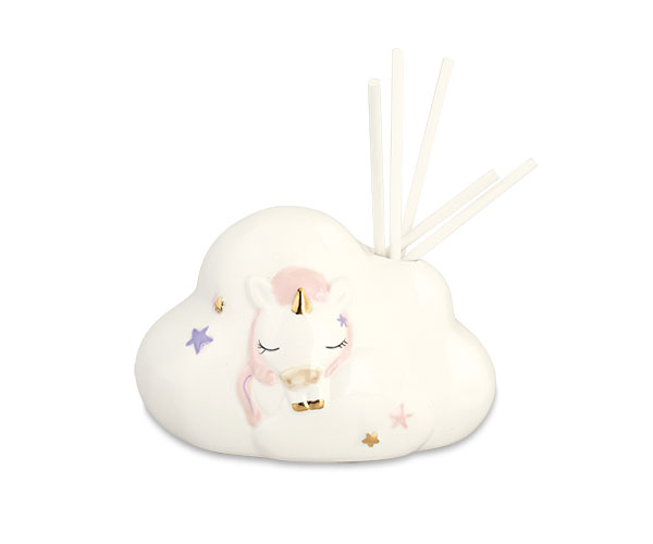 DIFFUSORE UNICORNO PORCELLANA