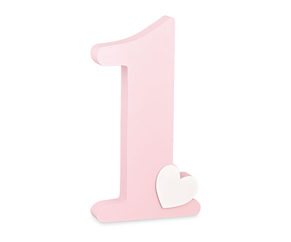 NUMERO 1 LEGNO ROSA