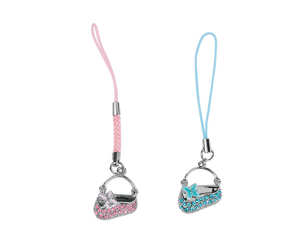 PHONE CHARME BORSETTA ROSA-CELESTE