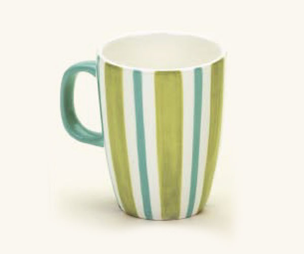 MUG VERDE RIGHE