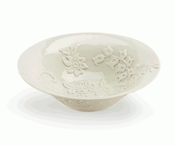 PORTAFRUTTA BIANCO RILIEVO