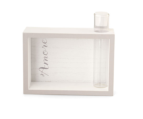 CORNICE CON FIAL.BIANCA/TORT. CON SHOPPER BOX