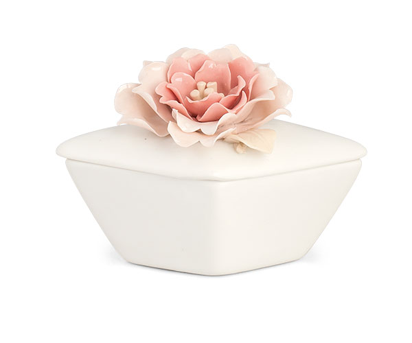 SCATOLA CON ROSA ROSA ANTICO CON SCATOLA