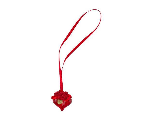 PENDAGLIO CUORE ROSSO