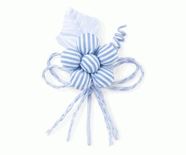 PICK FIORE RIGHE CELESTE