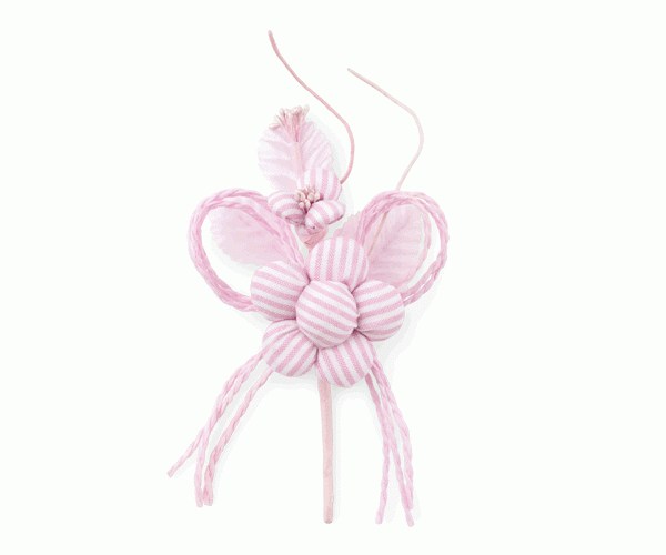 PICK FIORE RIGHE ROSA