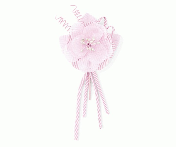 FIORE RIGHE ROSA