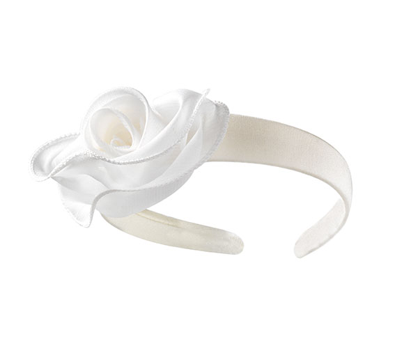 CERCHIELLO ROSE ORGANZA AVORIO