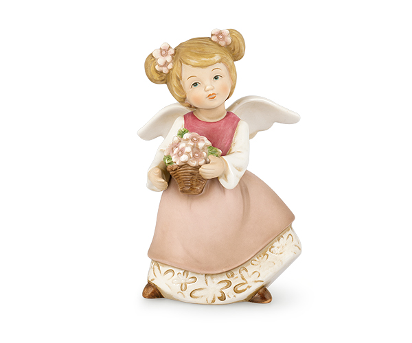 BIMBA ROSA FIORI CON SCATOLA