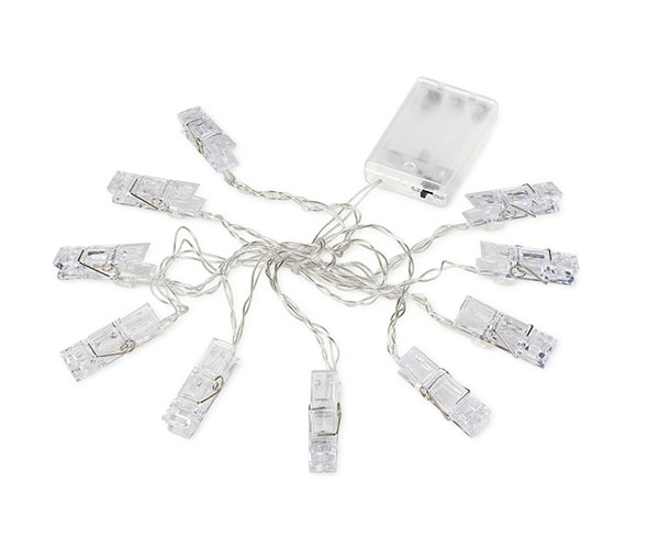 FILO 10 MOLLETTE LED TRASPARENTE