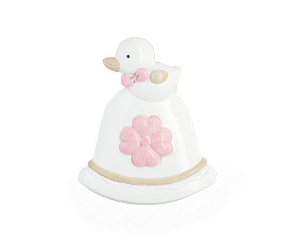 PAPERA ROSA CAMPANELLA CON CALAMITA